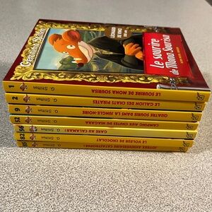 7 New Geronimo Stilton Books in French